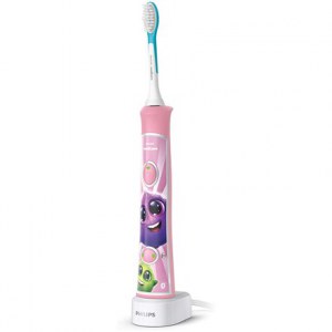 Philips | HX6352/42 | Electric toothbrush | Rechargeable | For kids | Number of brush heads included 2 | Number of teeth brushin